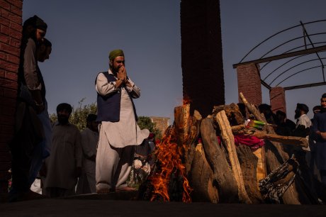 Sikh Cremation in Kabul