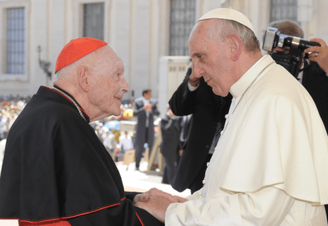 Cardinal Theodore McCarrick & Pope Francis (2013)