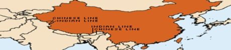 Ladakh and Arunachal as Chinese territory.