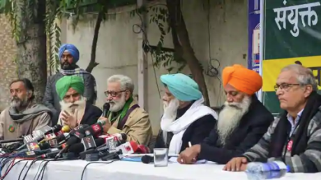 What is the real agenda of political activist Yogendra Yadav and the farmer leaders. 