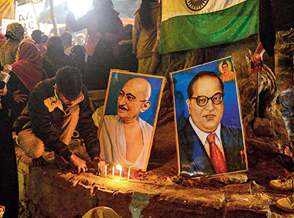 Gandhi & Ambedkar Puja