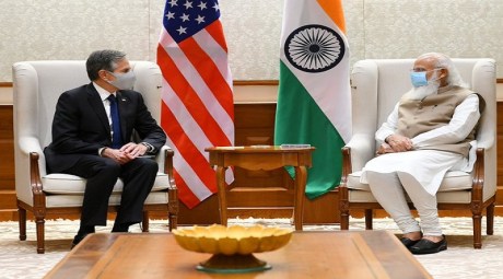 Antony Blinken & Narendra Modi