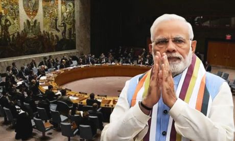 India PM Modi at the UNSC.