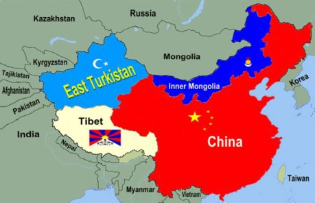 China-Xinjiang Map