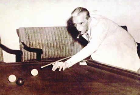 M.A. Jinnah the Quaid-i-Azam ("Great Leader") and Baba-i-Qaum ("Father of the Nation") of Pakistan. M.A. Jinnah