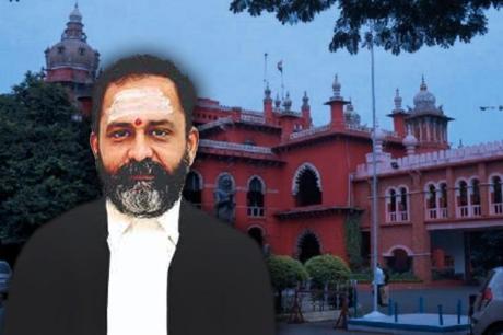 Justice G.R. Swaminathan of the Madras High Court. Justice G.R. Swaminathan of the Madras High Court.