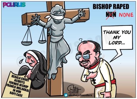 Franco Mulakkal Cartoon