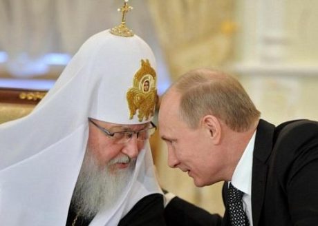 Patriarch Kirill and President Putin
