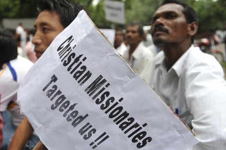 Christian missionaries target Hindu tribals.
