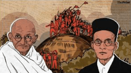 Mahatma Gandhi & Veer Savarkar