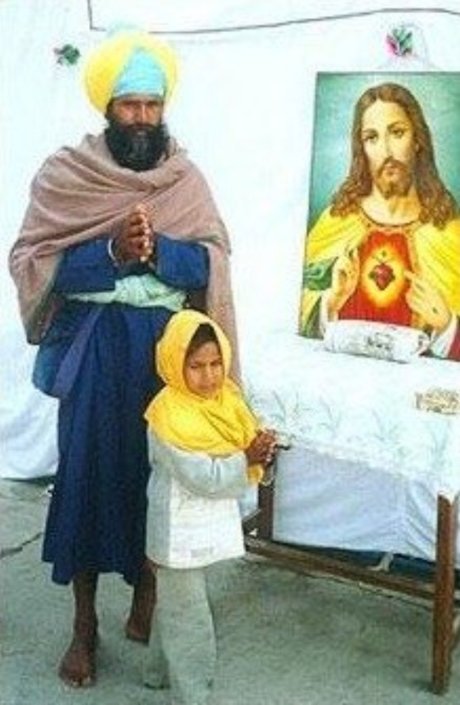 Khalsa Sikh convert to Christianity. Khalsa Sikh convert to Christianity.