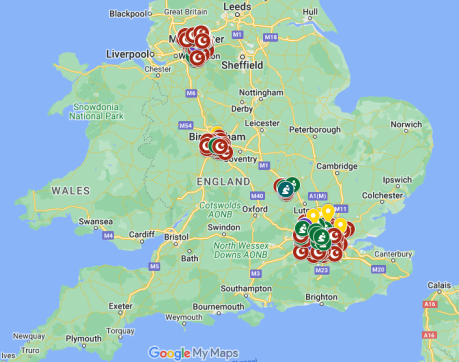 There are over 2000 mosques in the UK. Mosques in UK