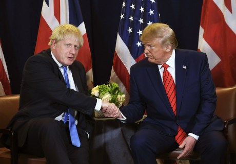 Boris Johnson & Donald Trump: Both politicians are psycho-narcissists and attract large followings. Boris Johnson & Donald Trump: Both politicians are psycho-narcissists and attract large followings.