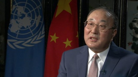 Zhang Jun is China's permanent ambassador to the UN. Zhang Jun