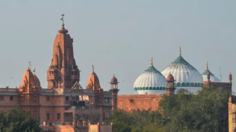 Shahi Idgah Mosque & Krishna Janmabhoomi Temple in Mathura.