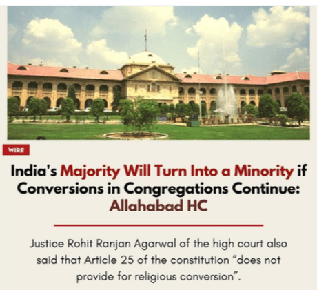 Justice Rohit Ranjan Agarwal of the Allhabad High Court.