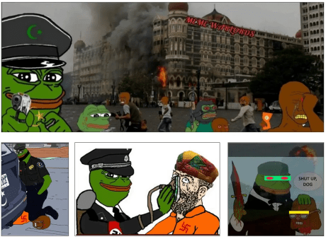 Anti-Hindu trolls on social media. Hinduphobia Media Trolls