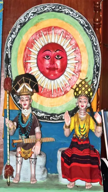 Sun and Moon : Donyi Polo Deities in Arunachal Pradesh.