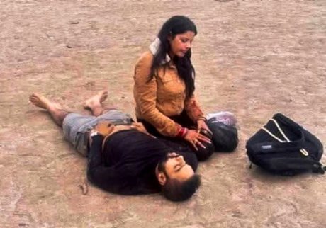 Navy lieutenant Vinay Narwal lies shot dead in the terror attack at Pahalgam on April 22, 2025. He and his wife Himanshi had just been married a few days earlier. Navy lieutenant Vinay Narwal, killed in the terror attack at Pahalgam on April 22, 2025. He and his wife had just been married a few days earlier.