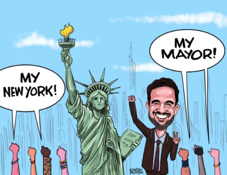 Zohan Mamdani Cartoon