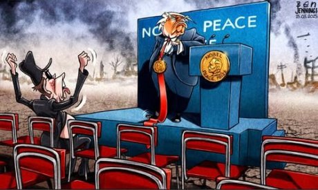 Trump and the Nobel Prize.
