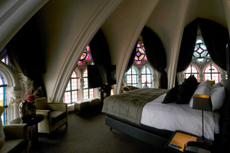 Belgium church repurposed as hotel.