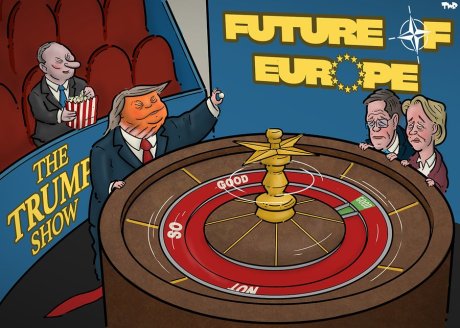 Future of Europe Cartoon