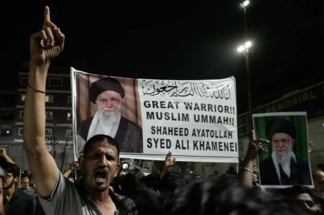 Muslim Protest in Hyderabad