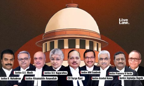 Nine judges of the Indian Supreme Court