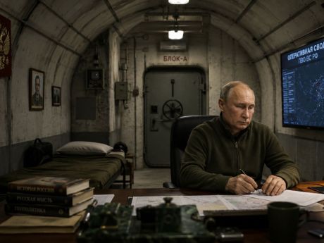 Putin in Bunker