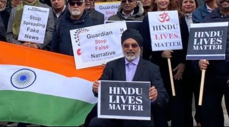 Hindus protest against fake news in UK (Oct 2022).