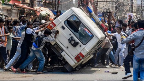 NEET protest in Patna, Bihar, on July 25, 2026. 