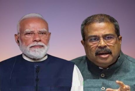 PM Narendra Modi & MP Dharmendra Pradhan