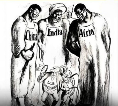 US Imperialism Cartoon