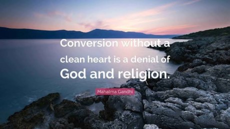 M.K. Gandhi Quote